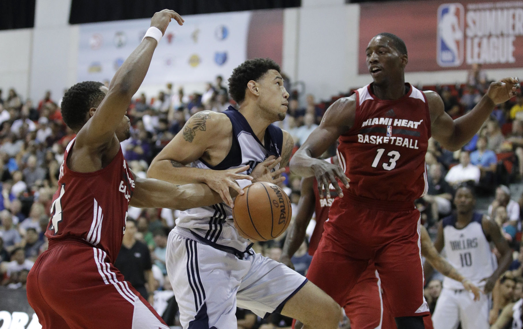 Heat Mavericks Basketball (copy)